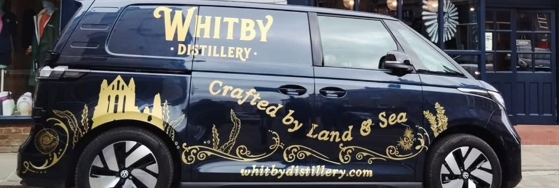 Whitby Distillery Van Livery Combines Craft Detail with Standout Visibility