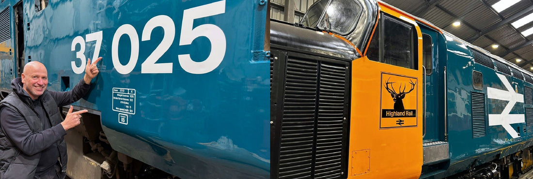Notable Class 37 Restoration Recreates Iconic British Rail Livery