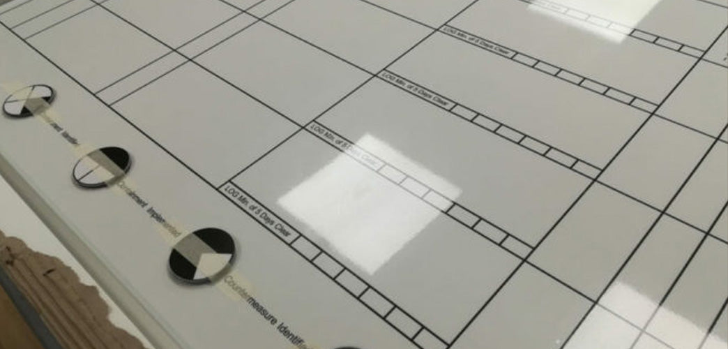 Write And Wipe Clean With Metaguard 206
