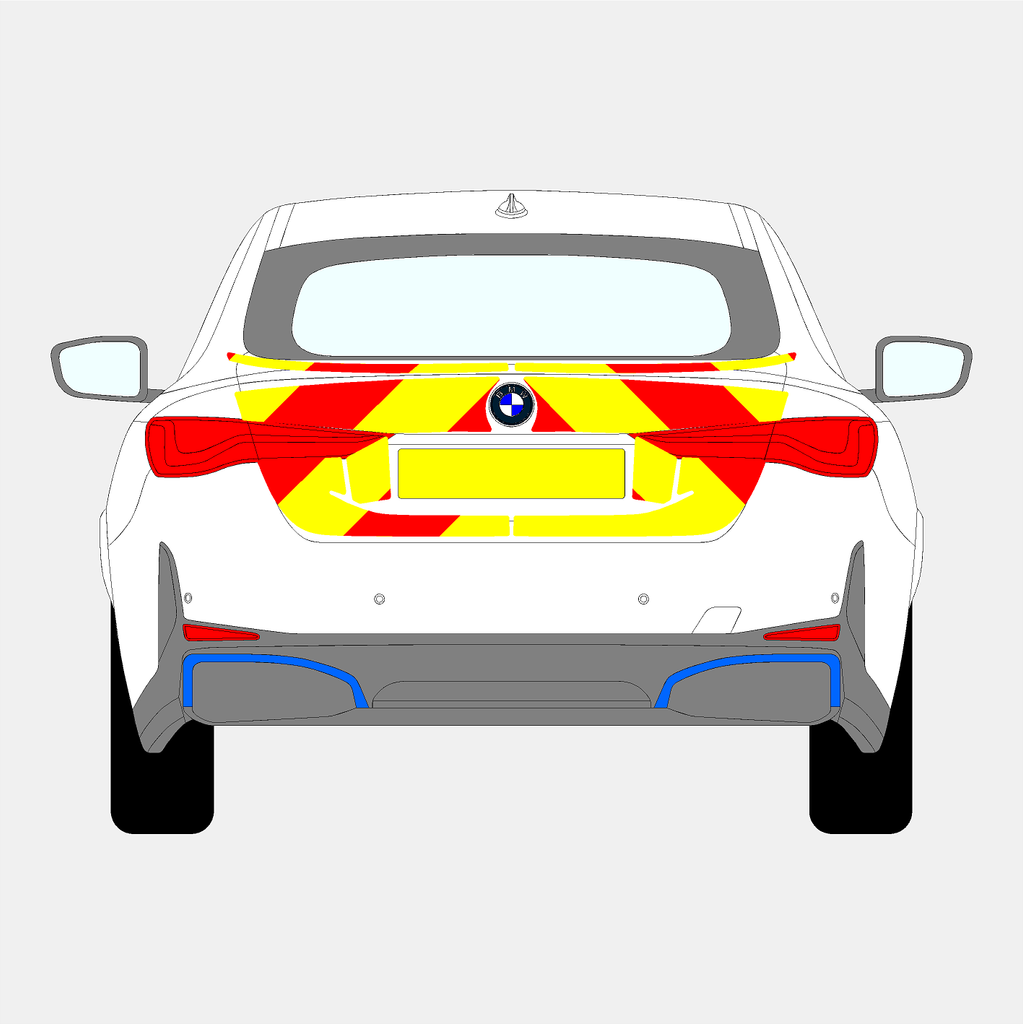BMW I4 2023+ Chevrons
