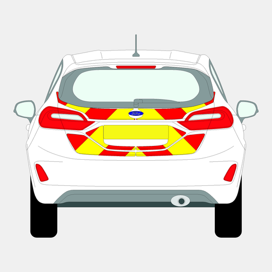 Ford Fiesta 2018 - 2023 Chevrons