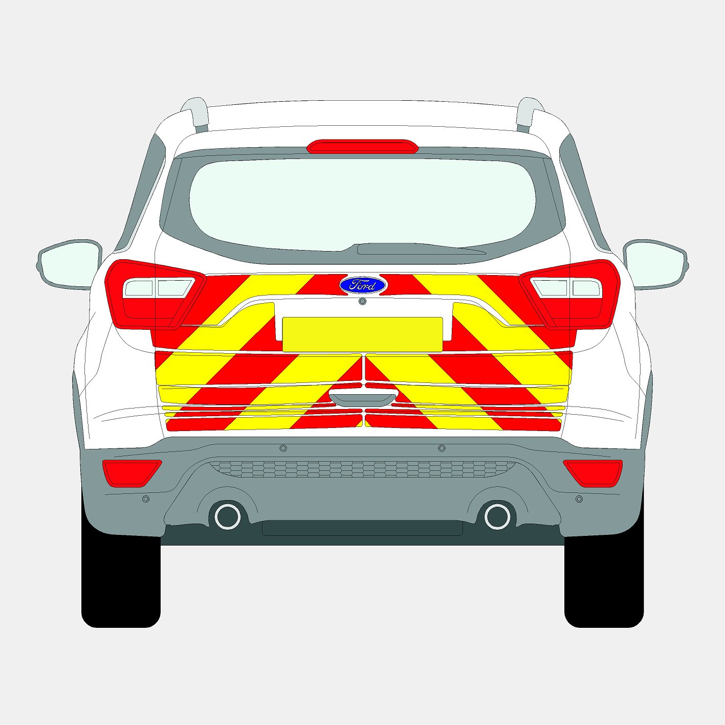 Ford Kuga 2017-2020 Chevrons