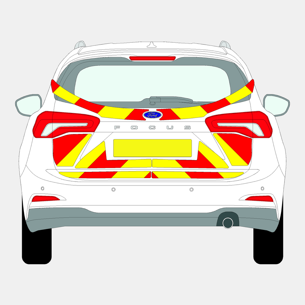 Ford Focus Estate 2018 - 2023 Chevrons