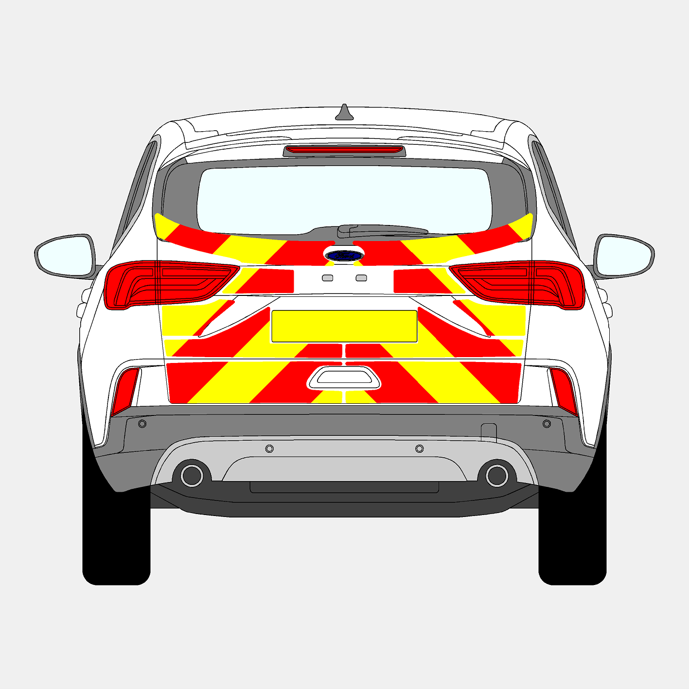 Ford Kuga 2020+ Chevrons