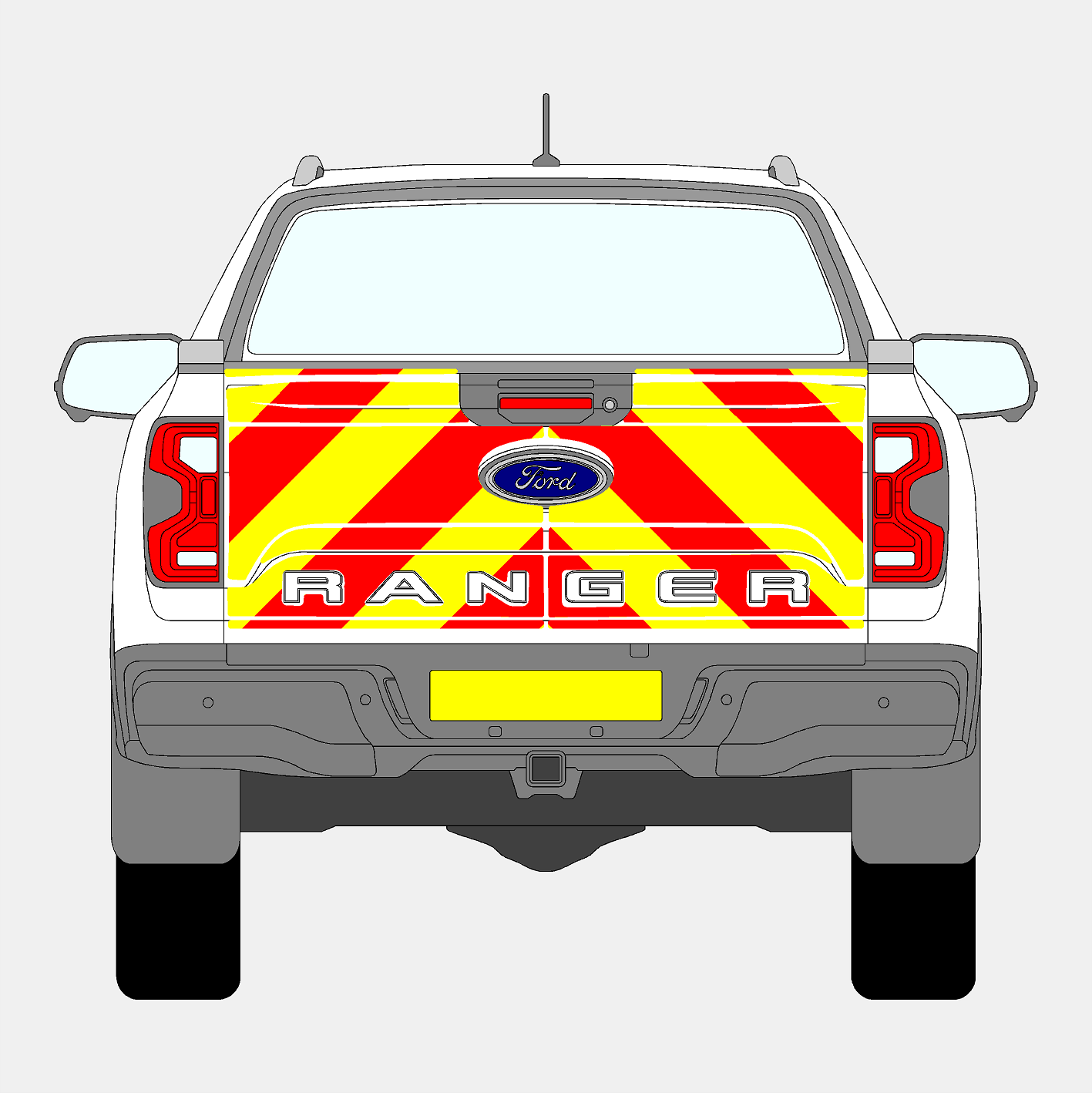Ford Ranger 2023+ Chevrons