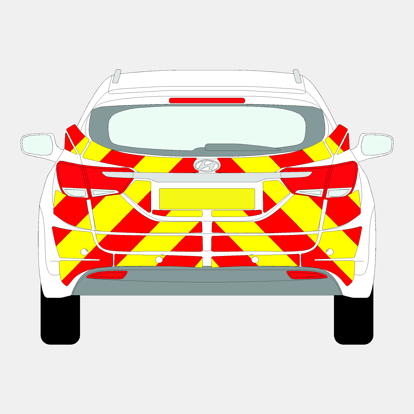 Hyundai i40 Tourer 2014+ Chevrons