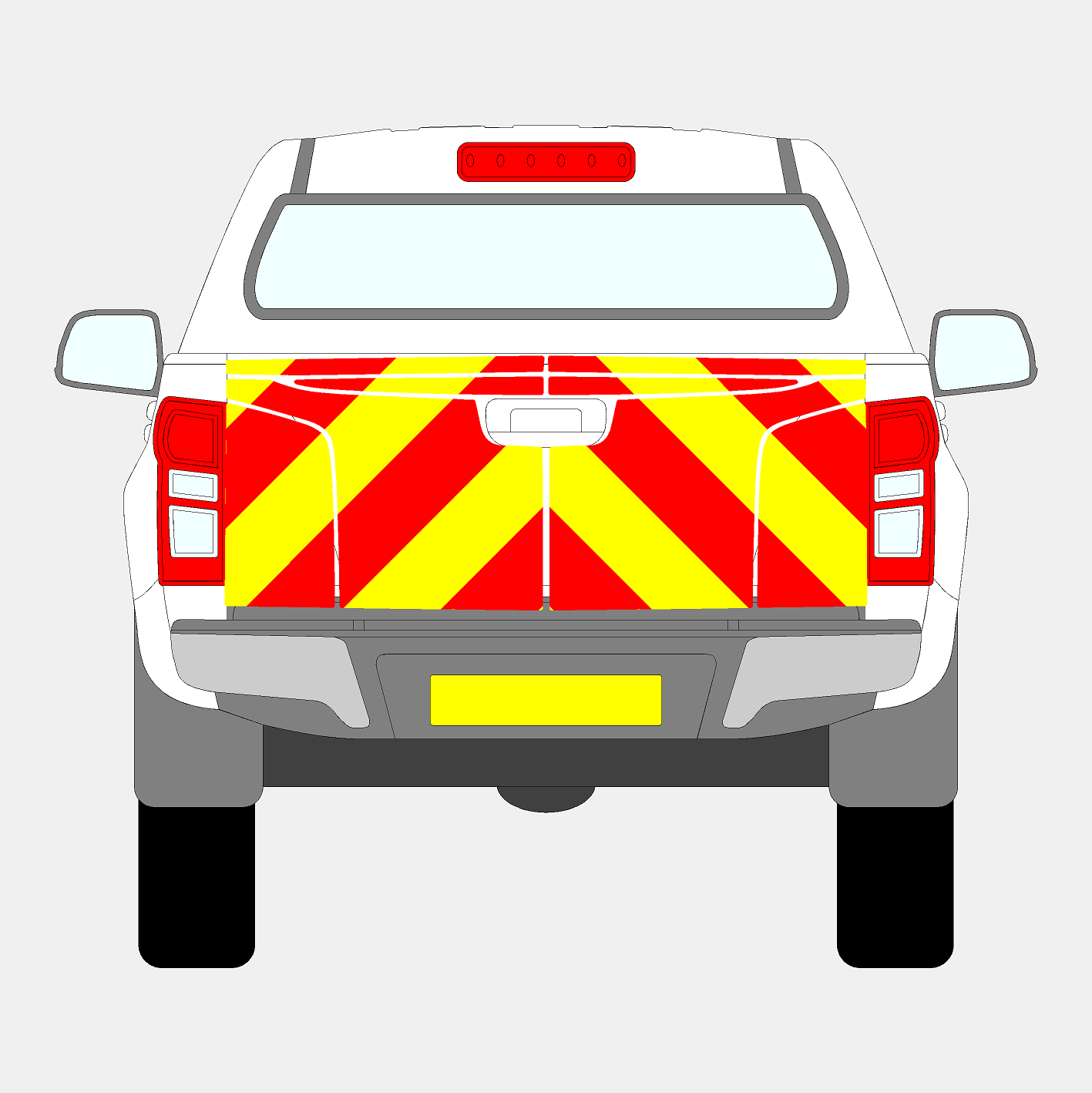 Isuzu D-Max 2012-2017 Chevrons