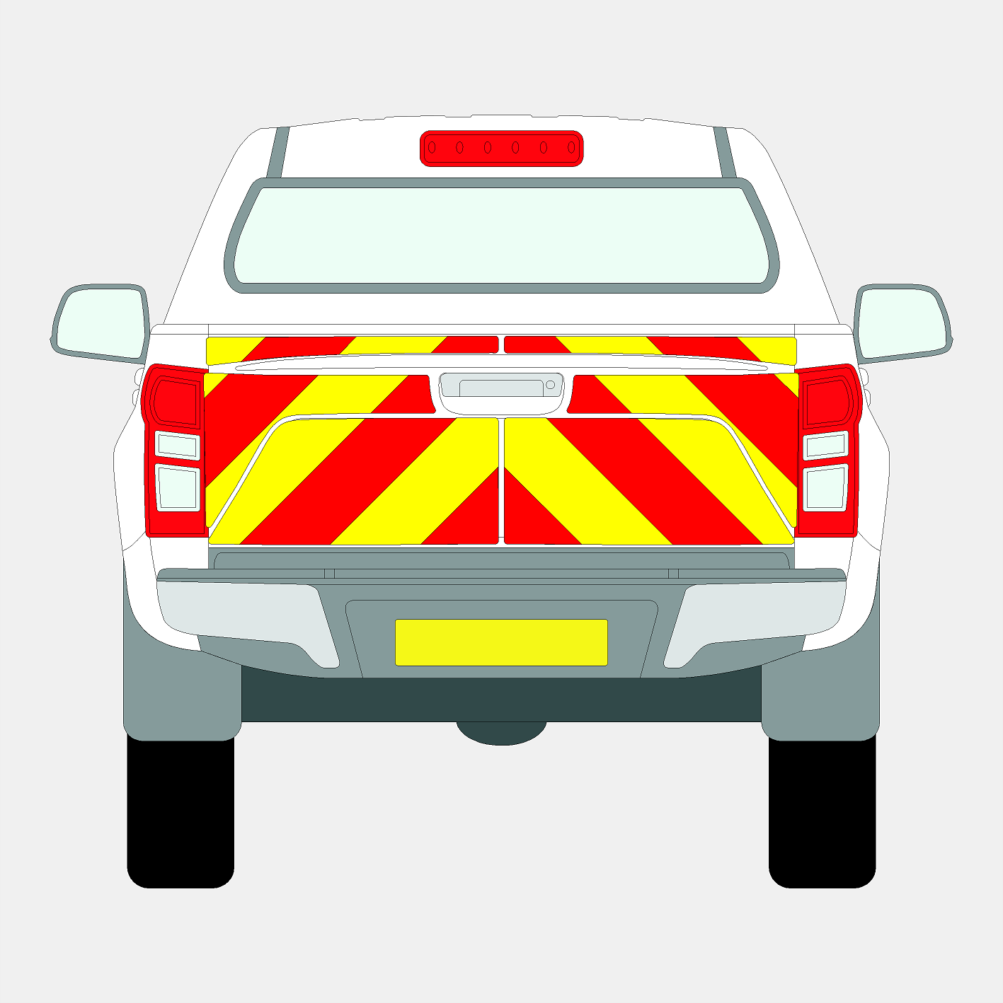 Isuzu D-Max 2017-2020 Chevrons