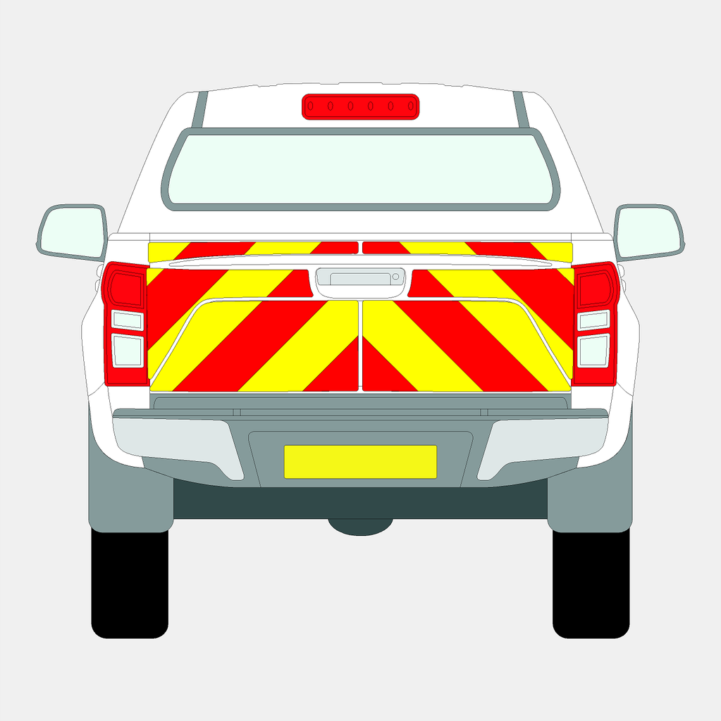 Isuzu D-Max 2017-2020 Chevrons