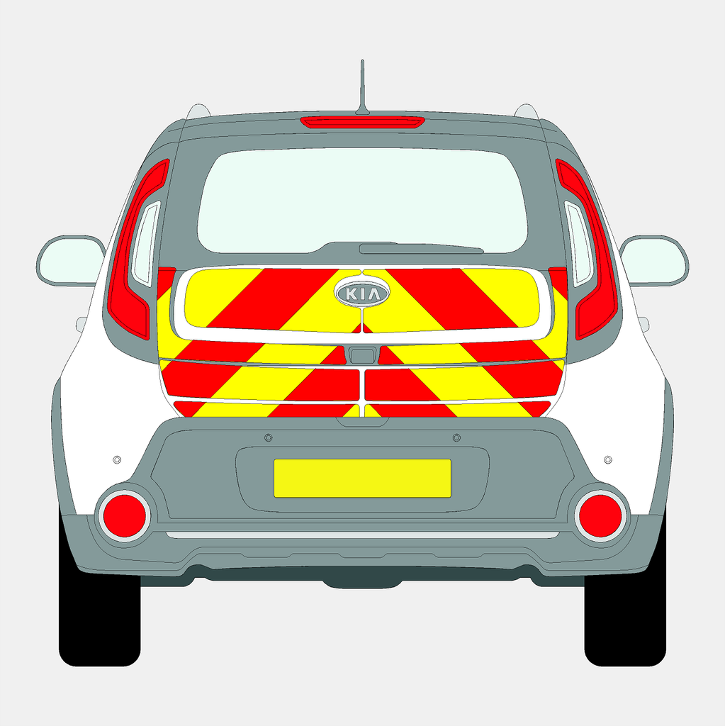 Kia Soul 2014-2019 Chevrons