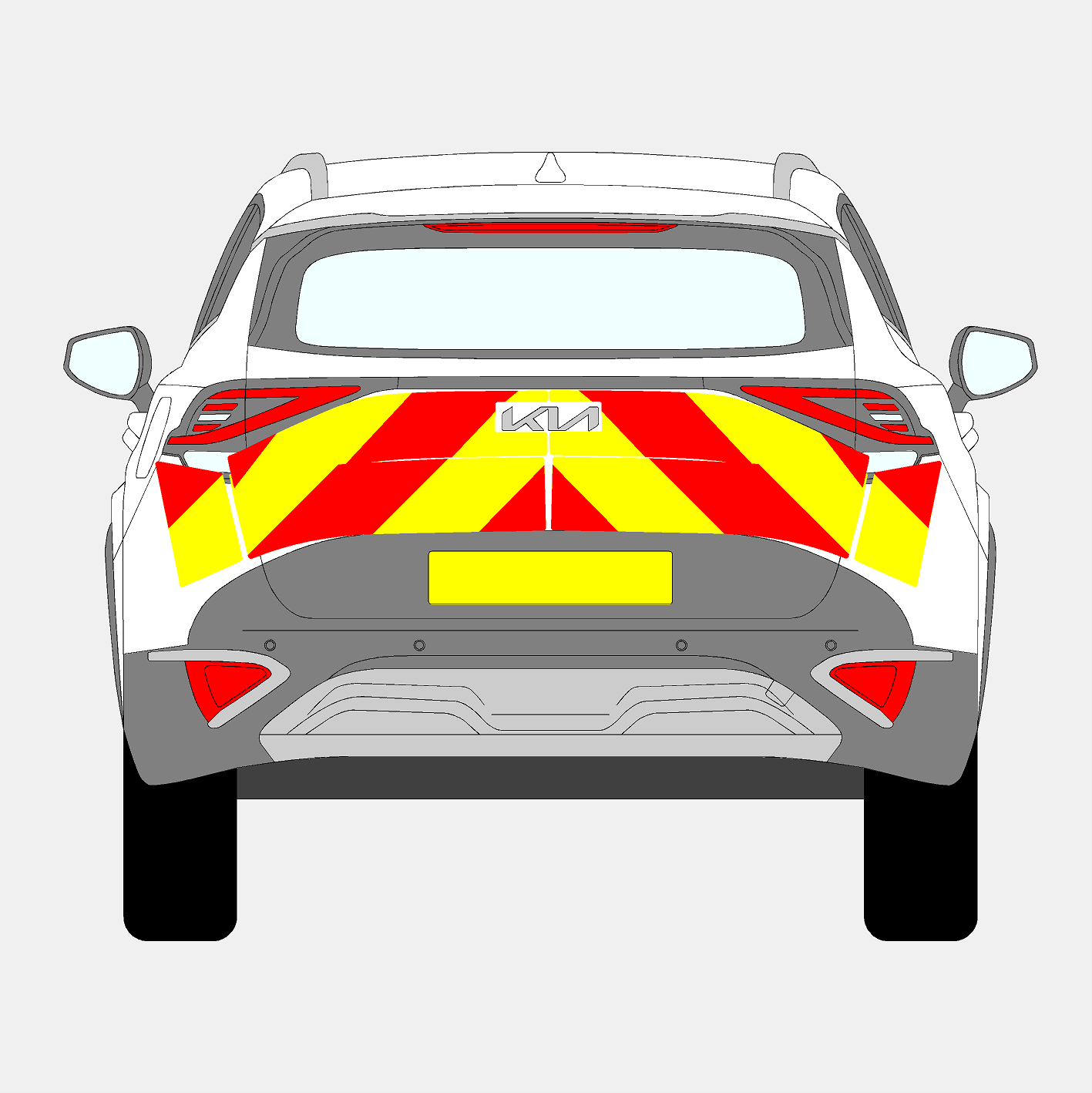 Kia Sportage 2022+ Chevrons