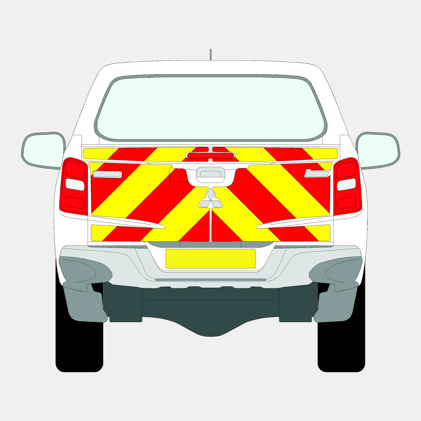 Mitsubishi L200 2015-2019 Chevrons