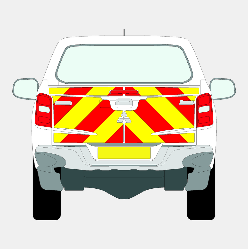 Mitsubishi L200 2015-2019 Chevrons
