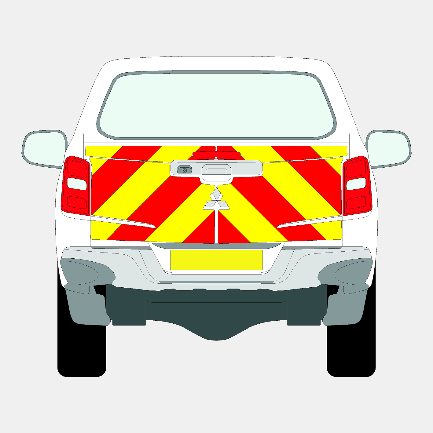 Mitsubishi L200 2019+ Chevrons