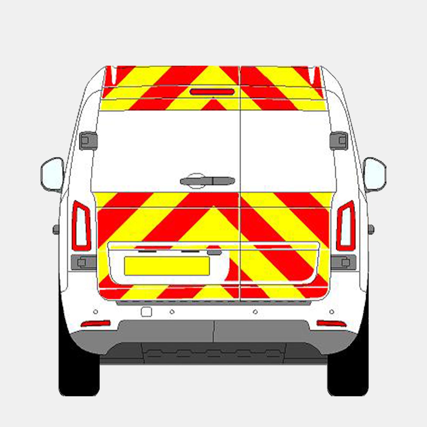 LEVC VN5 2020-2023 Chevrons