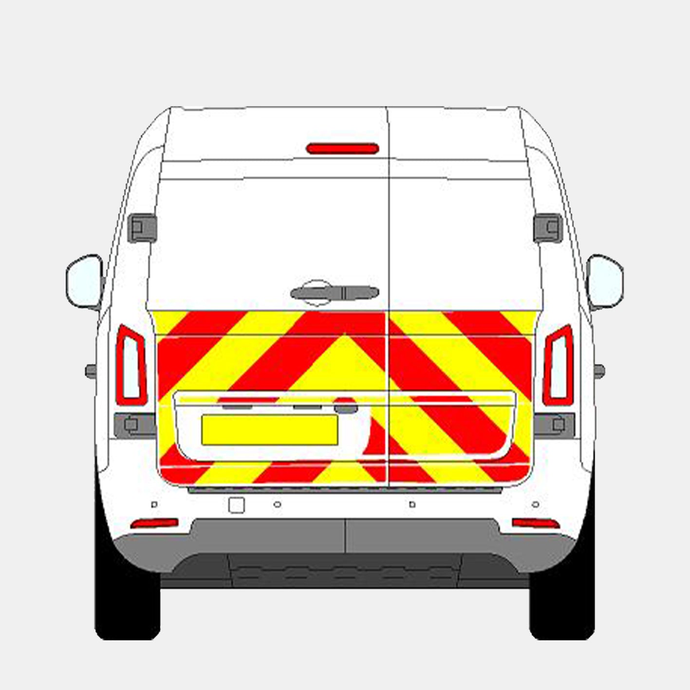 LEVC VN5 2020-2023 Chevrons