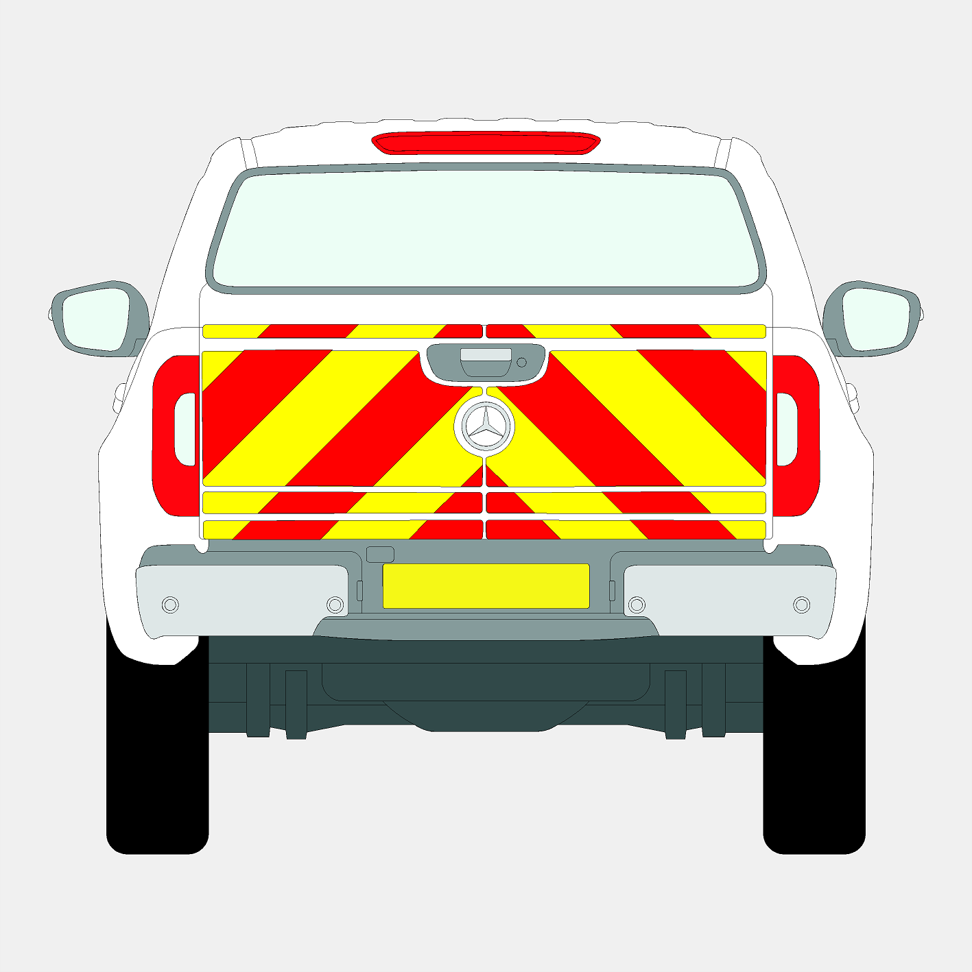 Mercedes X-Class 2018+ Chevrons