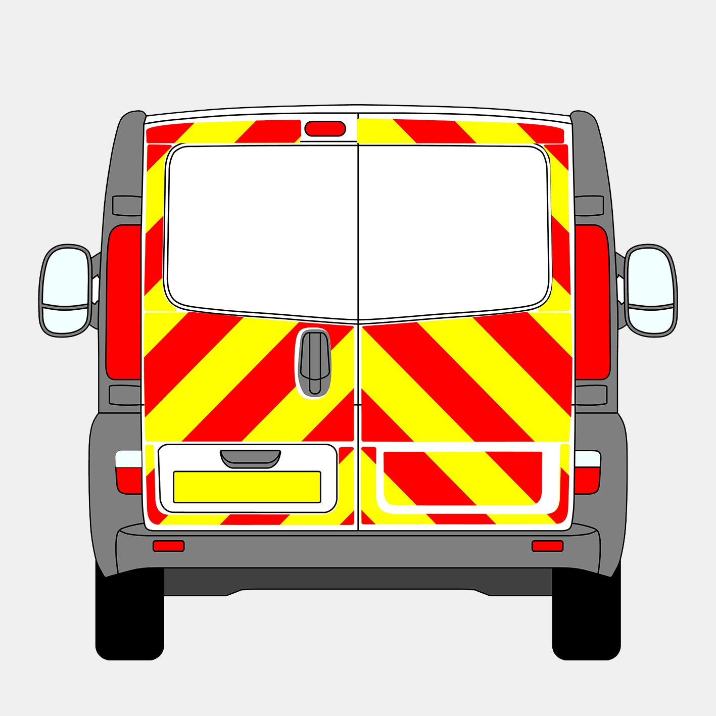 Nissan NV300/Primastar 2001-2014 Chevrons