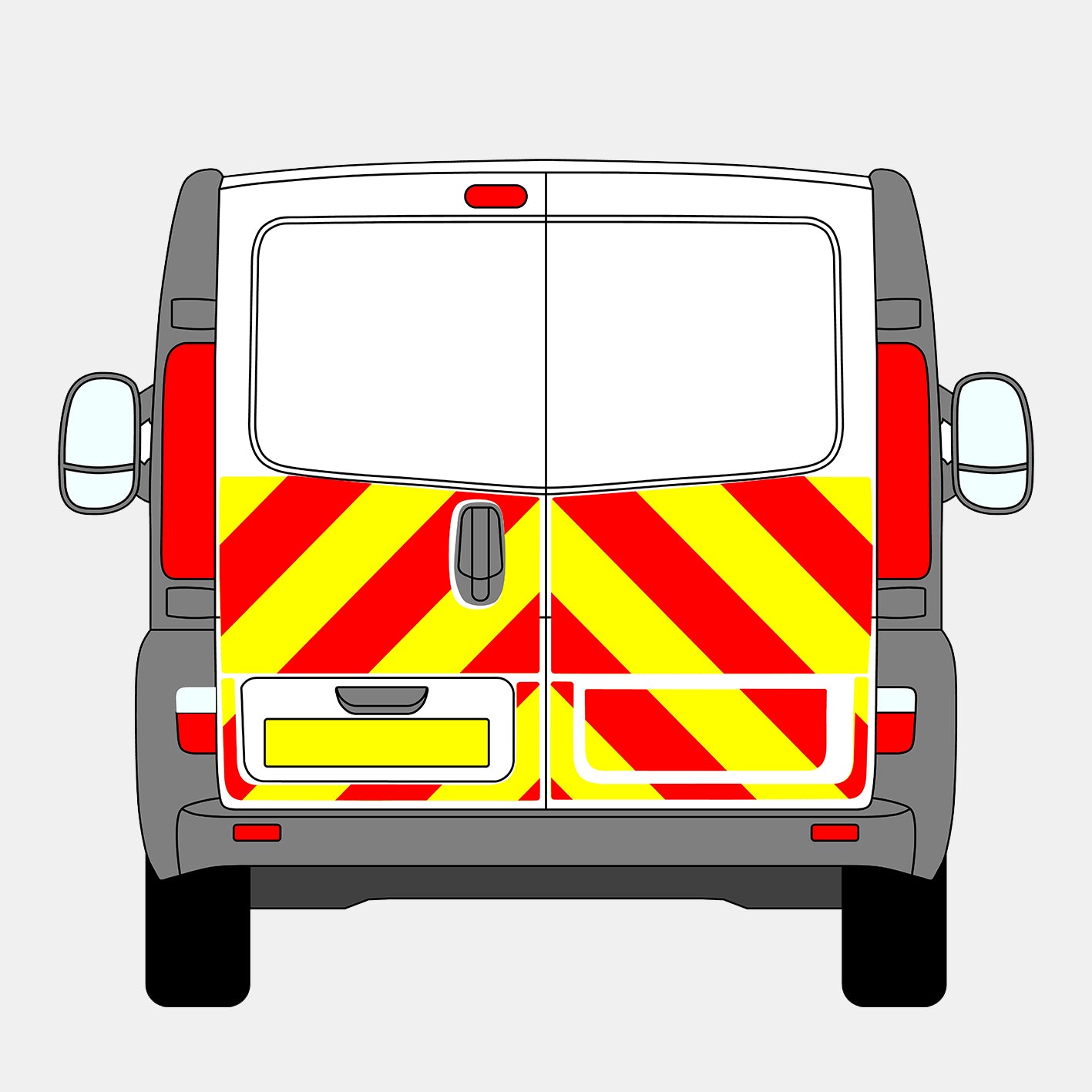 Nissan NV300/Primastar 2001-2014 Chevrons