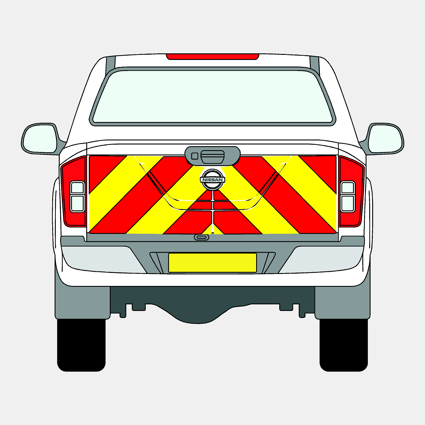 Nissan Navara 2015+ Chevrons