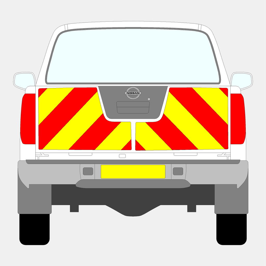 Nissan Navara 2005-2015 Chevrons