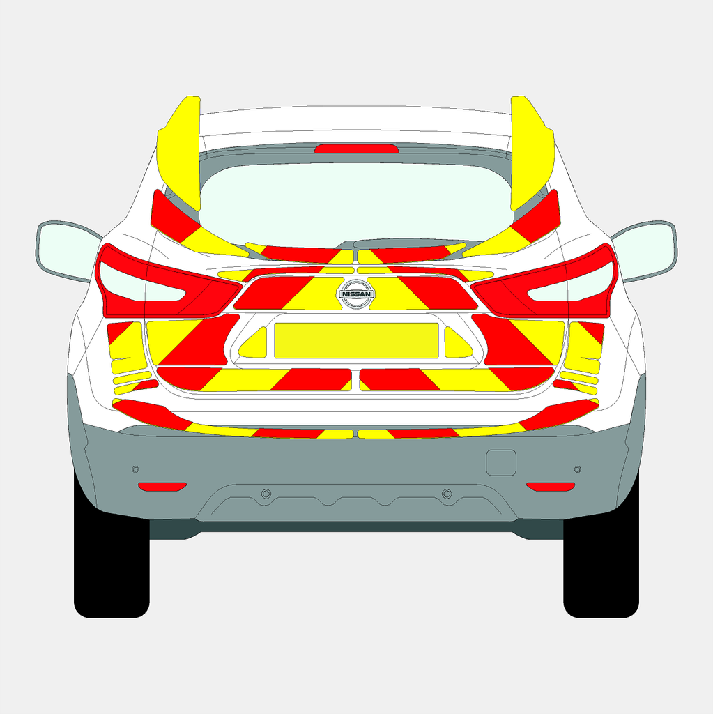 Nissan Qashqai 2018-2021 Chevrons