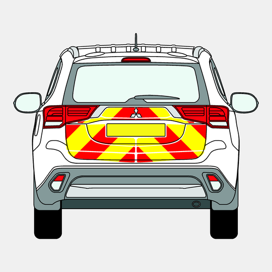 Mitsubishi Outlander 2012 - 2023 Chevrons