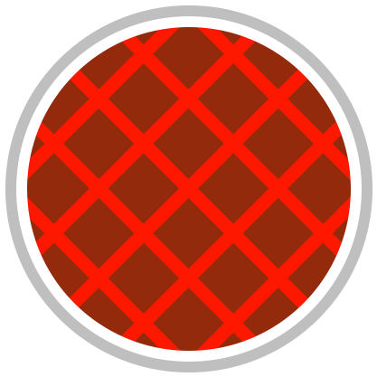 PRISMATIC GRADE REFLECTIVE RED