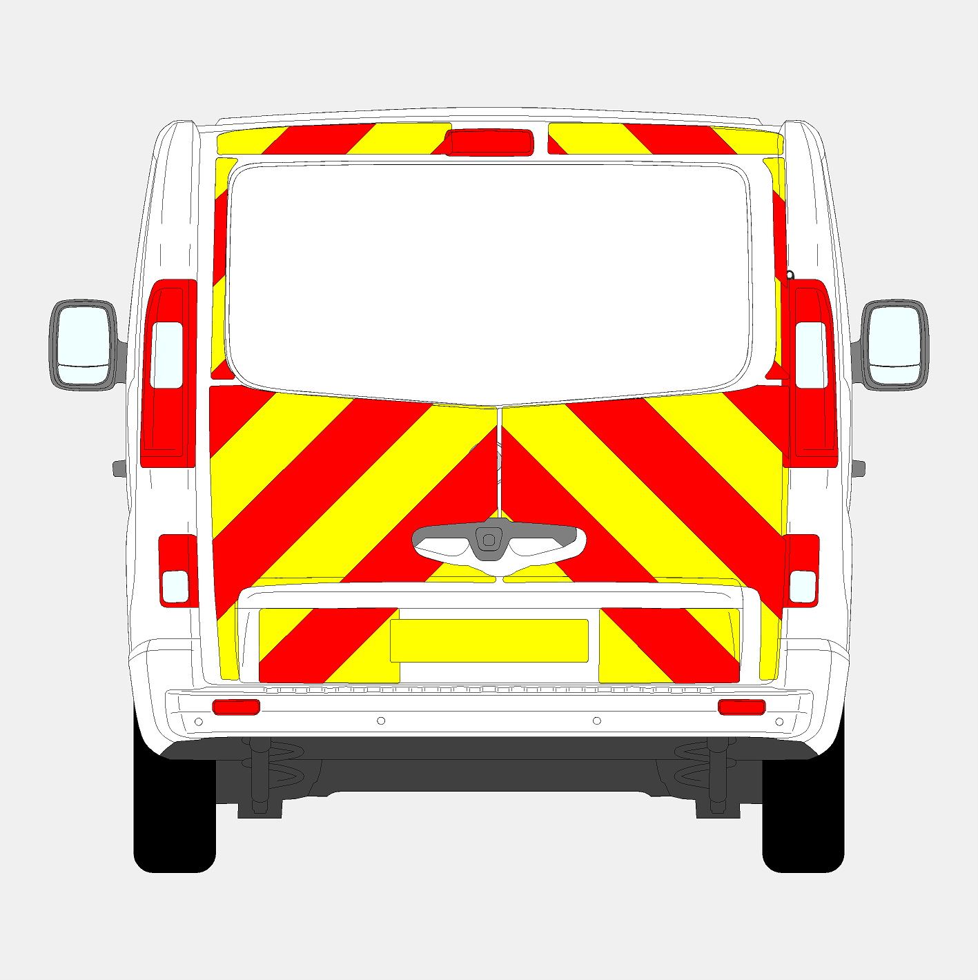 Renault Trafic 2014+ Chevrons