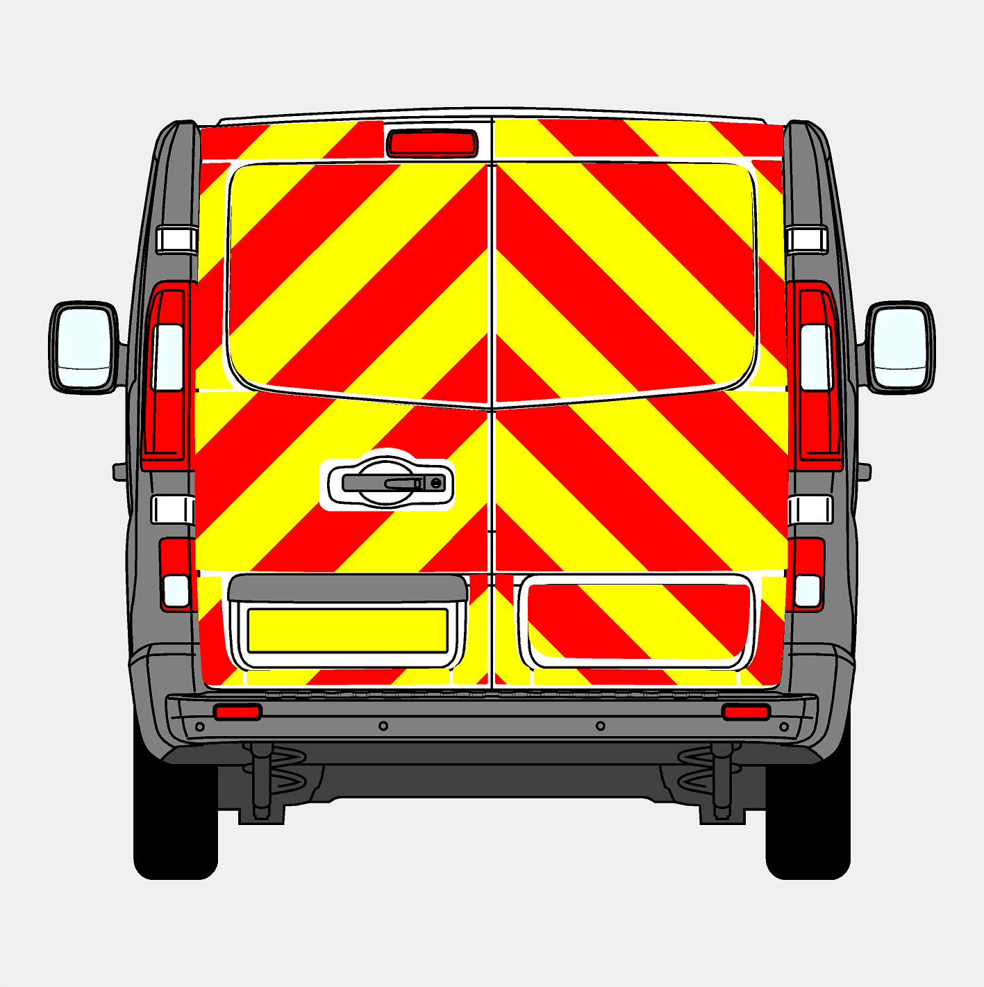 Renault Trafic 2014+ Chevrons