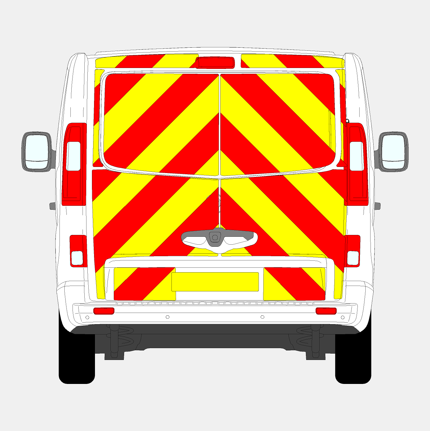 Renault Trafic 2014+ Chevrons