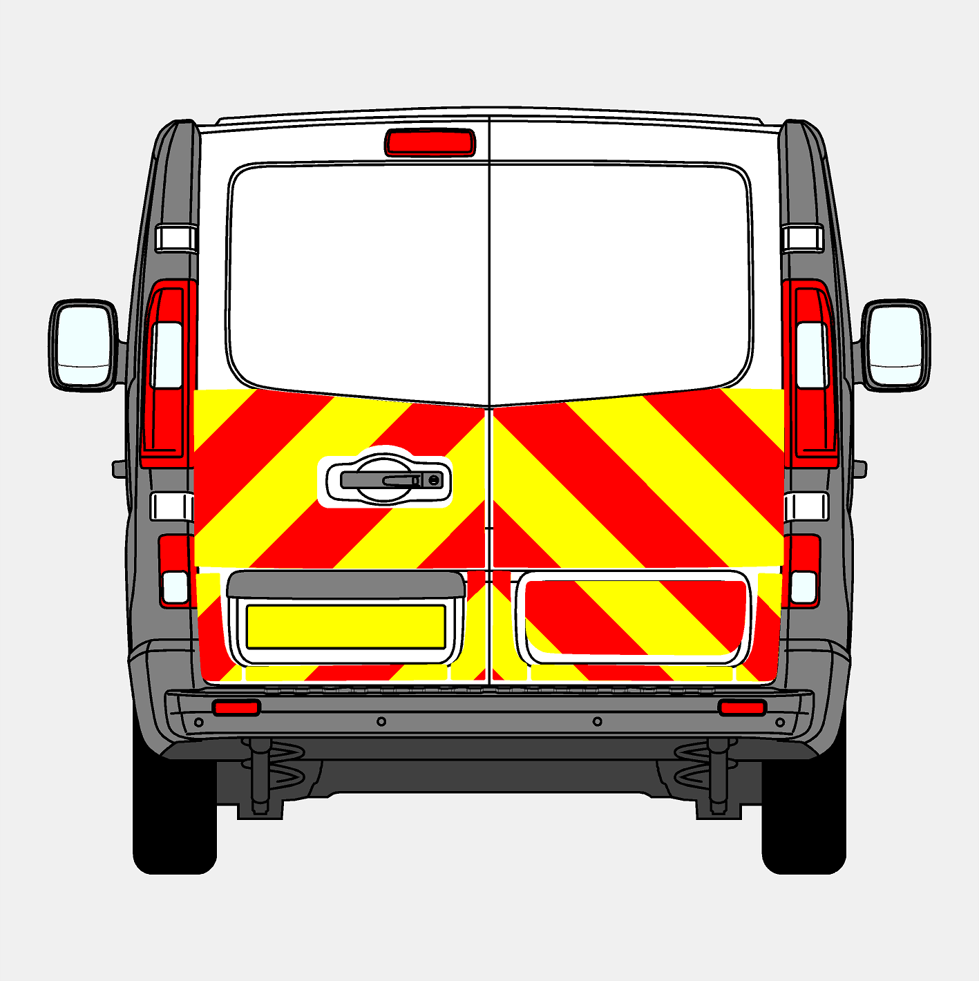 Renault Trafic 2014+ Chevrons