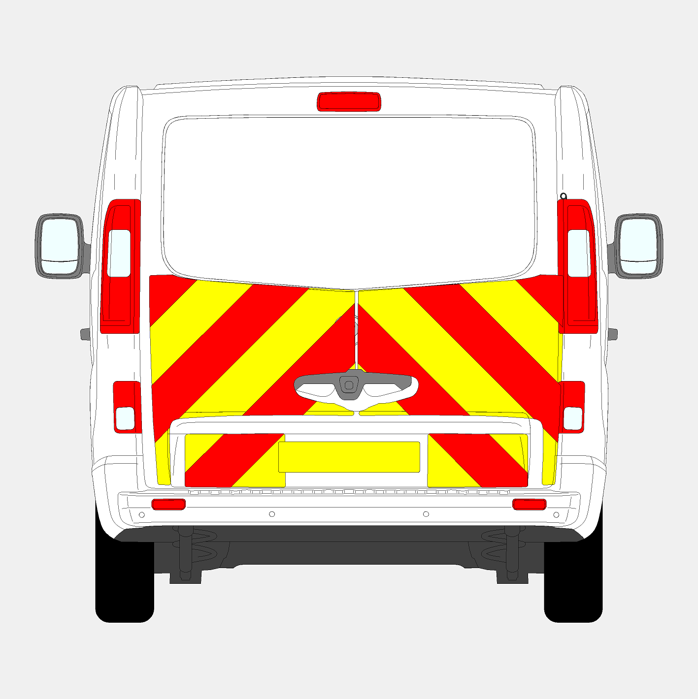 Renault Trafic 2014+ Chevrons