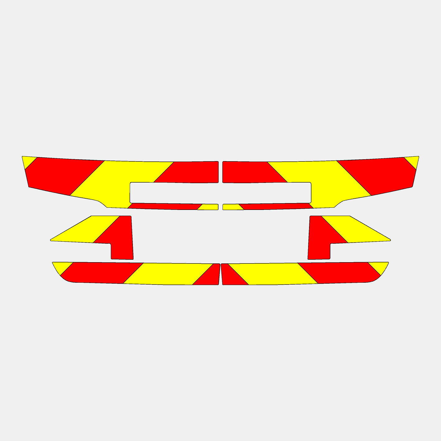 Skoda Superb Saloon 2015 - 2023 Chevrons