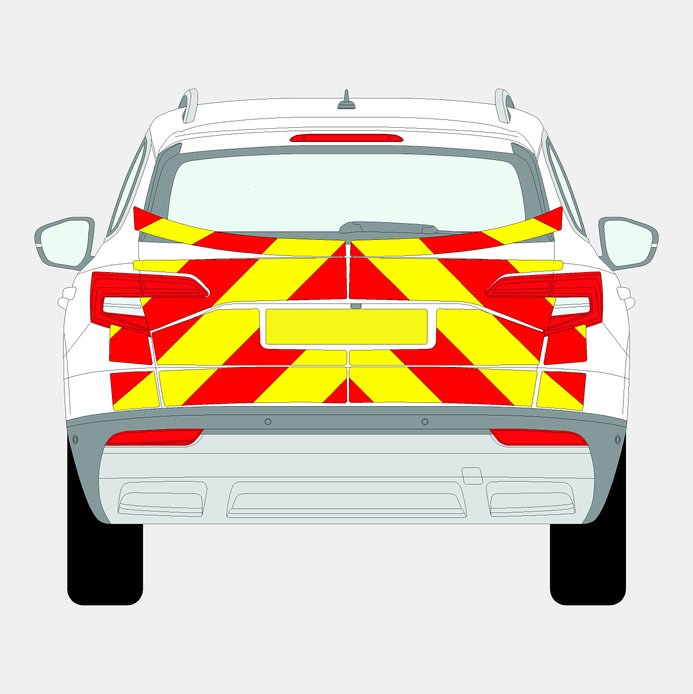 Skoda Karooq 2018 - 2023 Chevrons