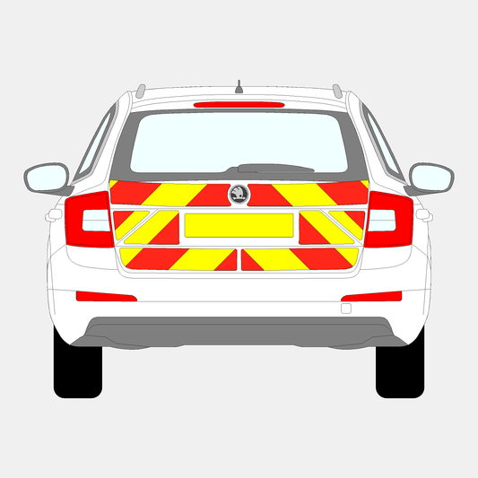 Skoda Octavia Estate 2013-2019 Chevrons