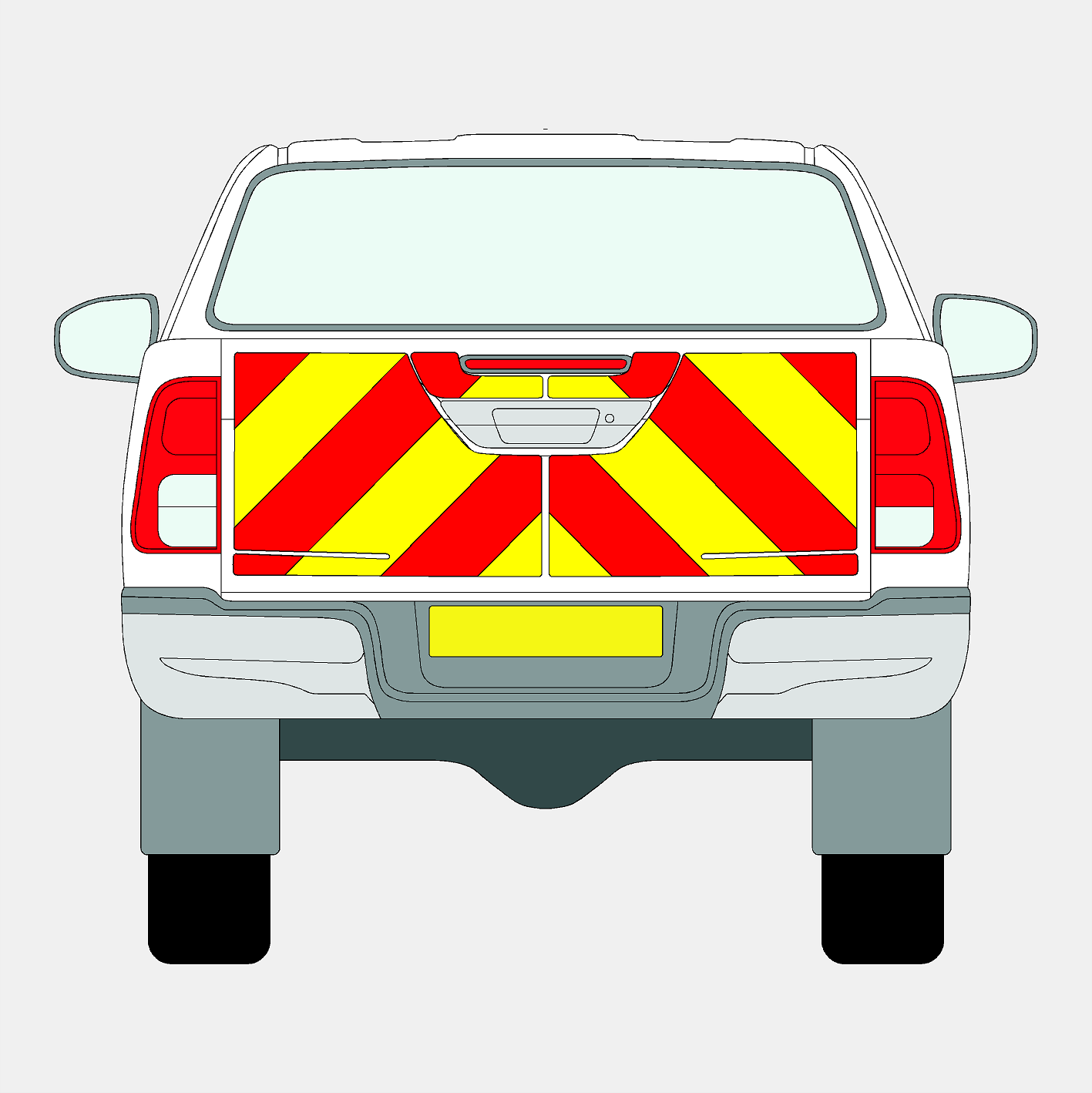 Toyota Hilux 2015+ Chevrons