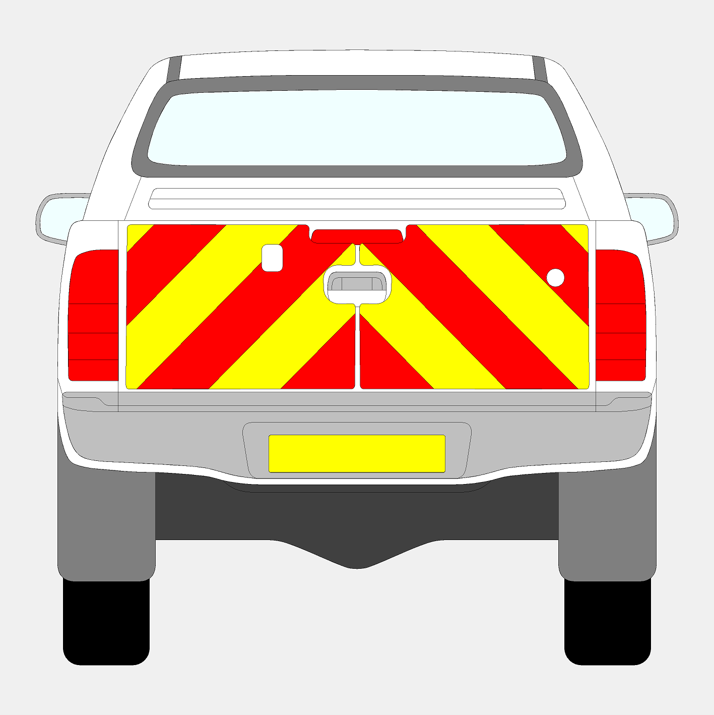 Toyota Hilux 2012-2015 Chevrons