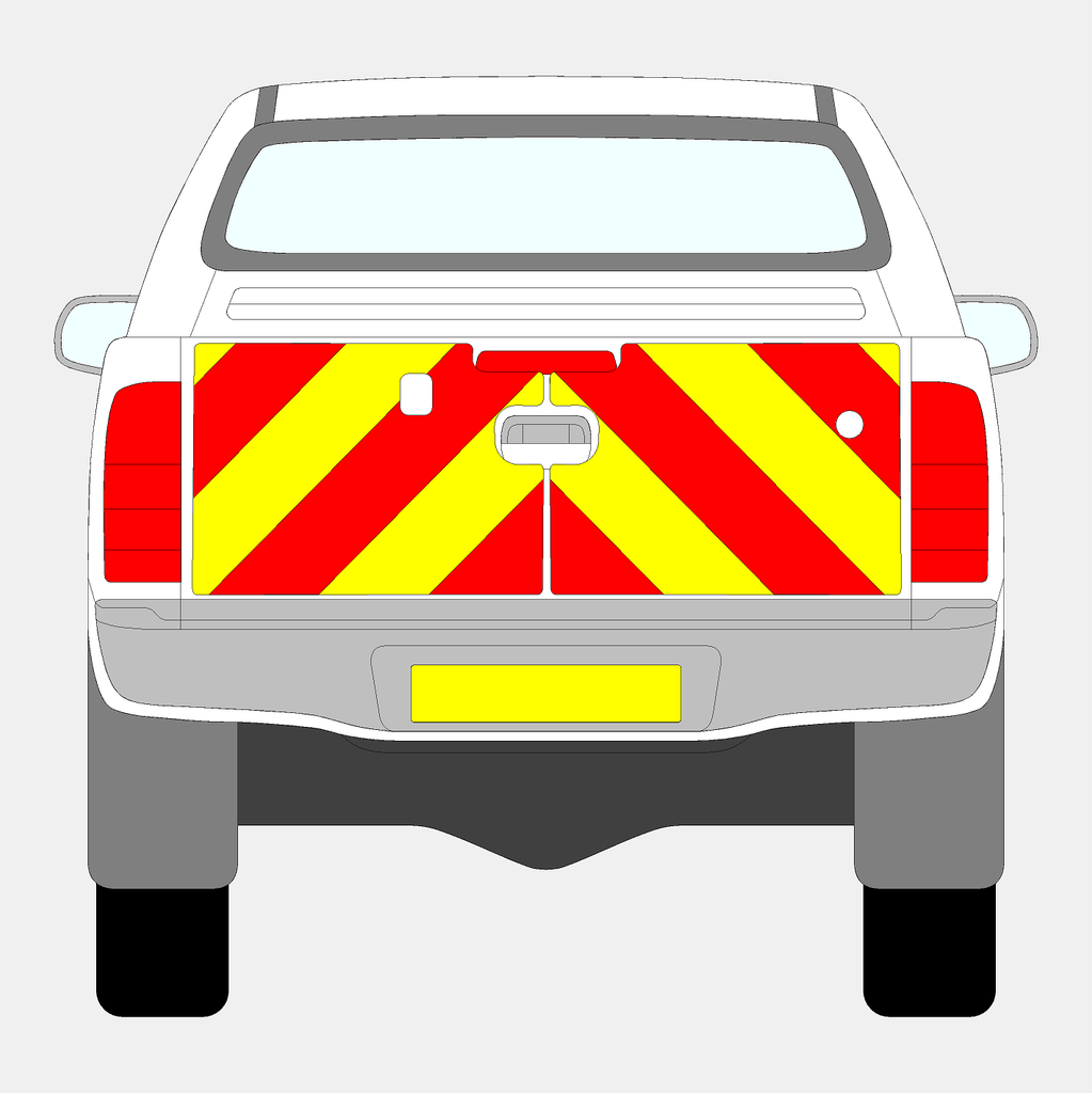 Toyota Hilux 2012-2015 Chevrons