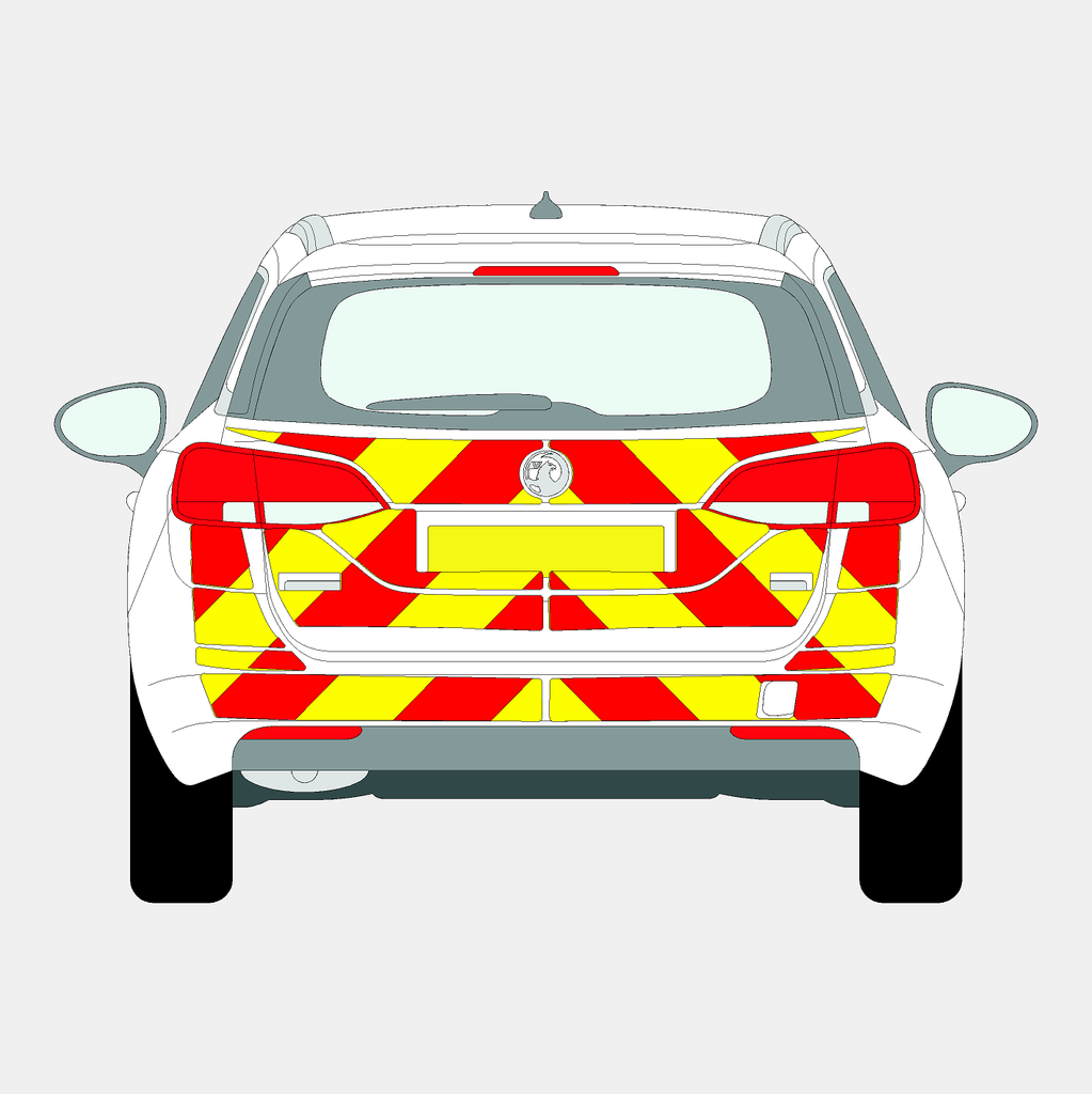 Vauxhall Astra Sport Tourer 2016-2022 Chevrons