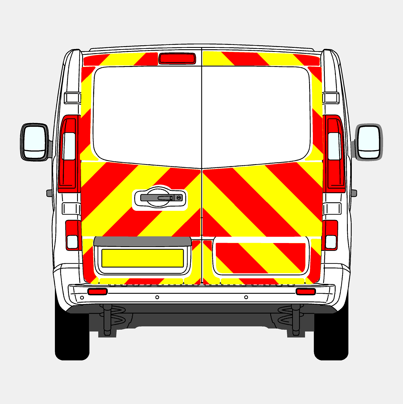 Vauxhall Vivaro 2015-2019 Chevrons