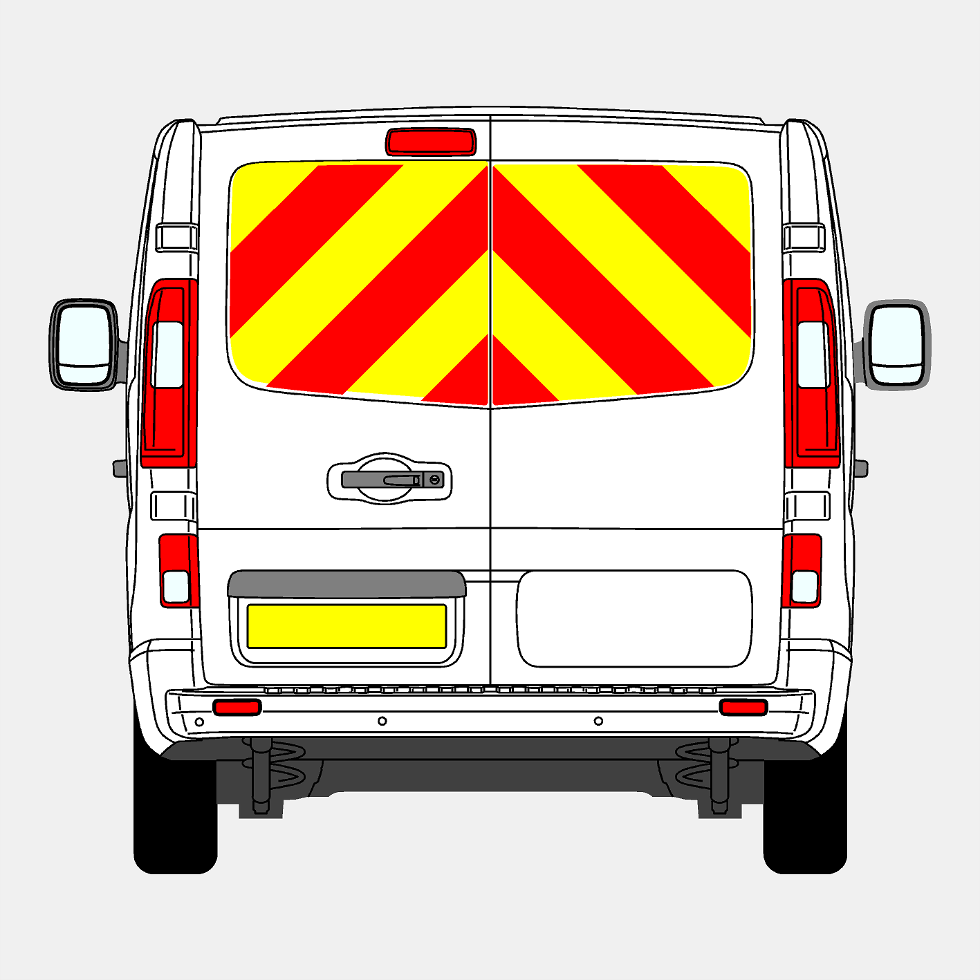 Vauxhall Vivaro 2015-2019 Chevrons