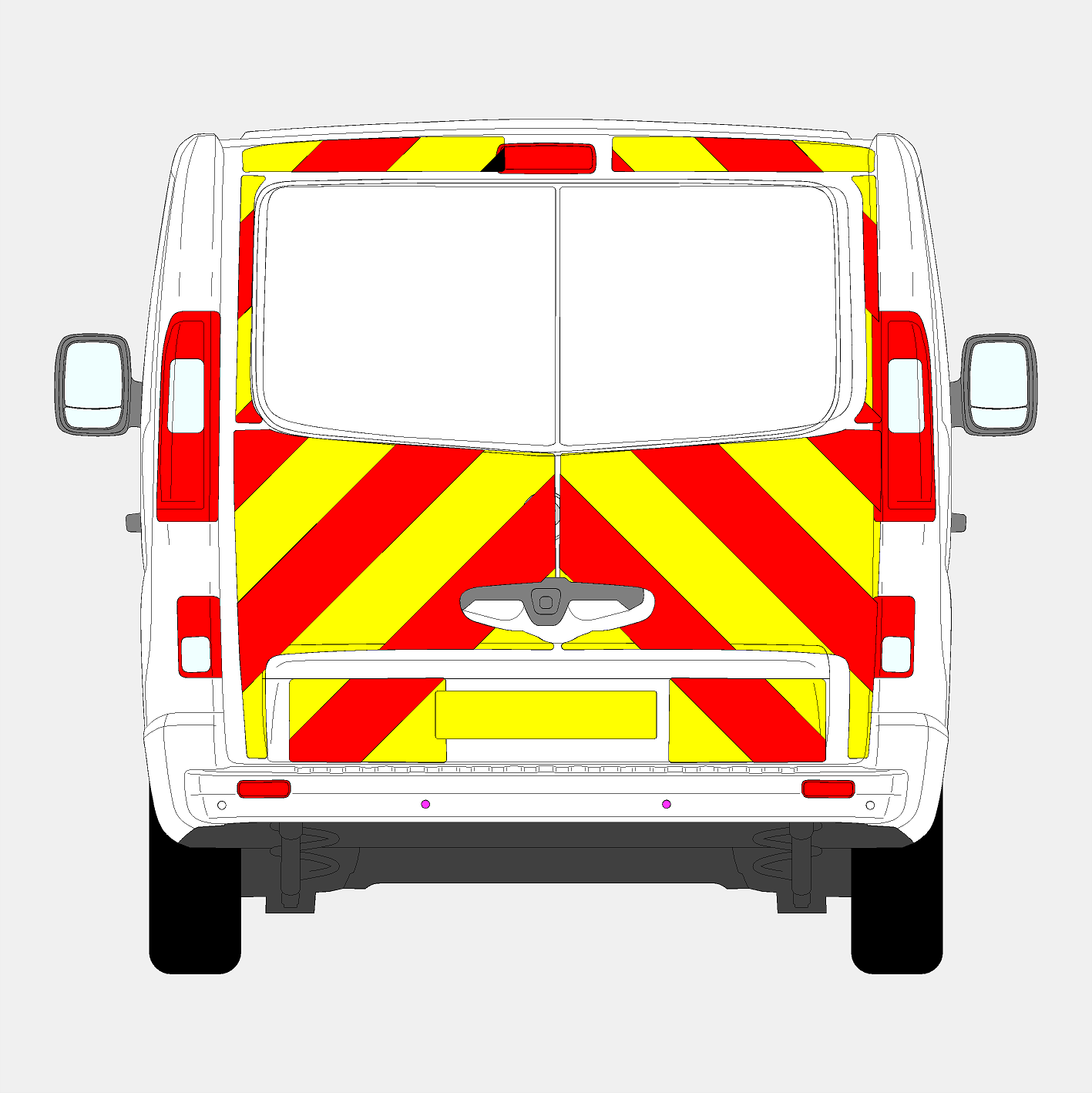 Vauxhall Vivaro 2015-2019 Chevrons