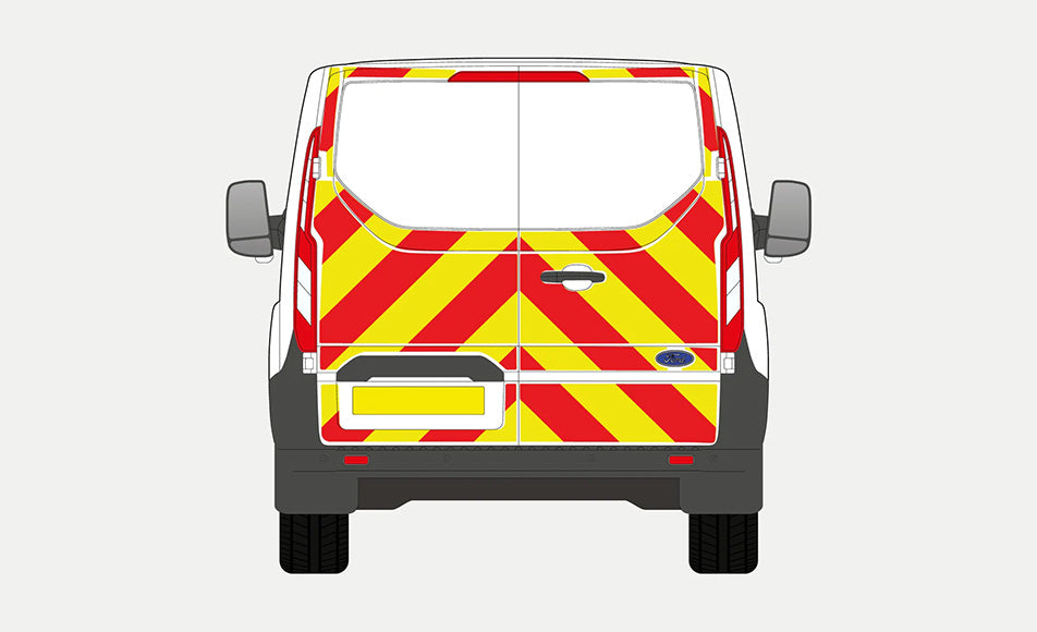 Ford Transit Custom 2012-2023 Chevrons