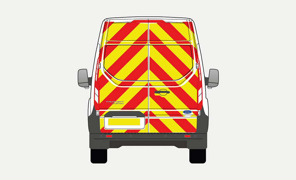 Ford Transit Custom 2012-2023 Chevrons