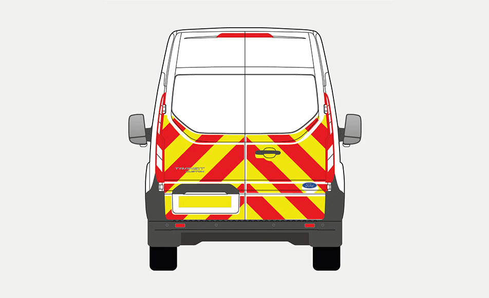 Ford Transit Custom 2012-2023 Chevrons
