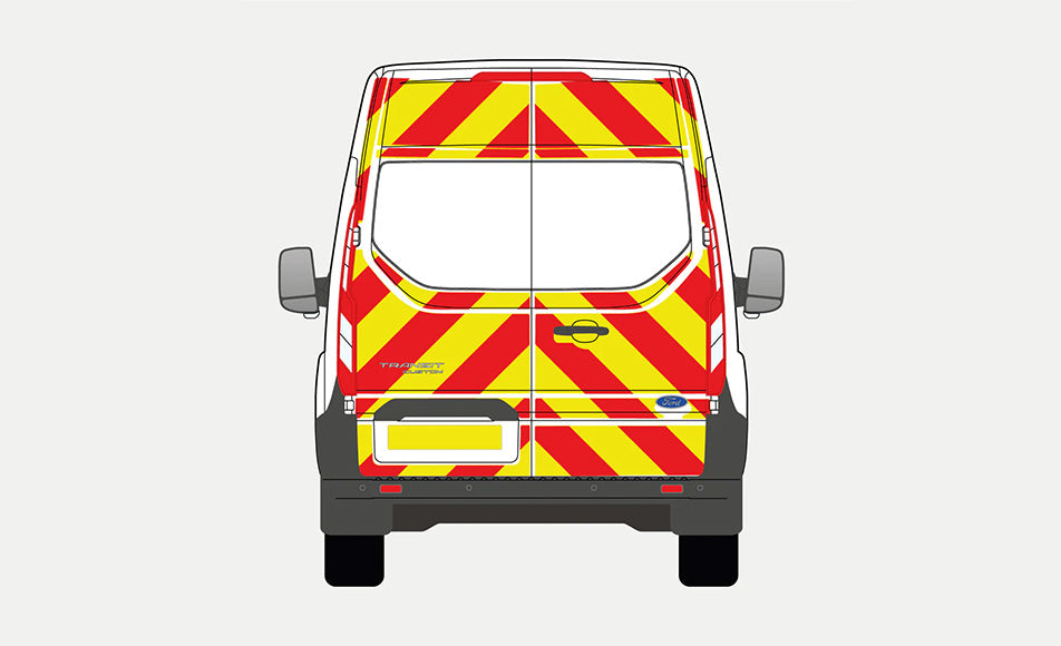 Ford Transit Custom 2012-2023 Chevrons