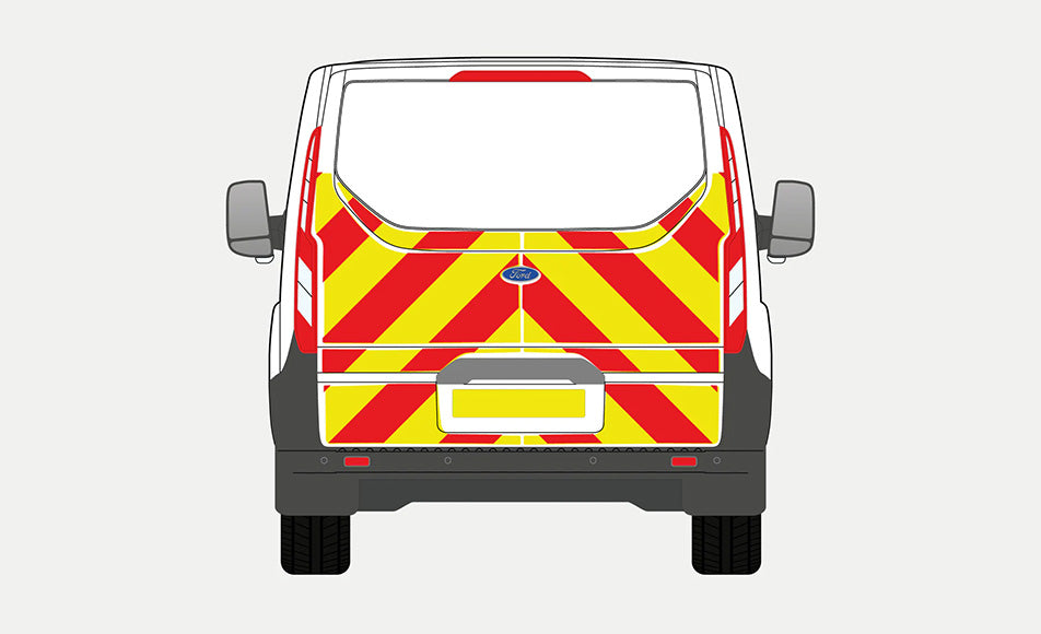 Ford Transit Custom 2012-2023 Chevrons