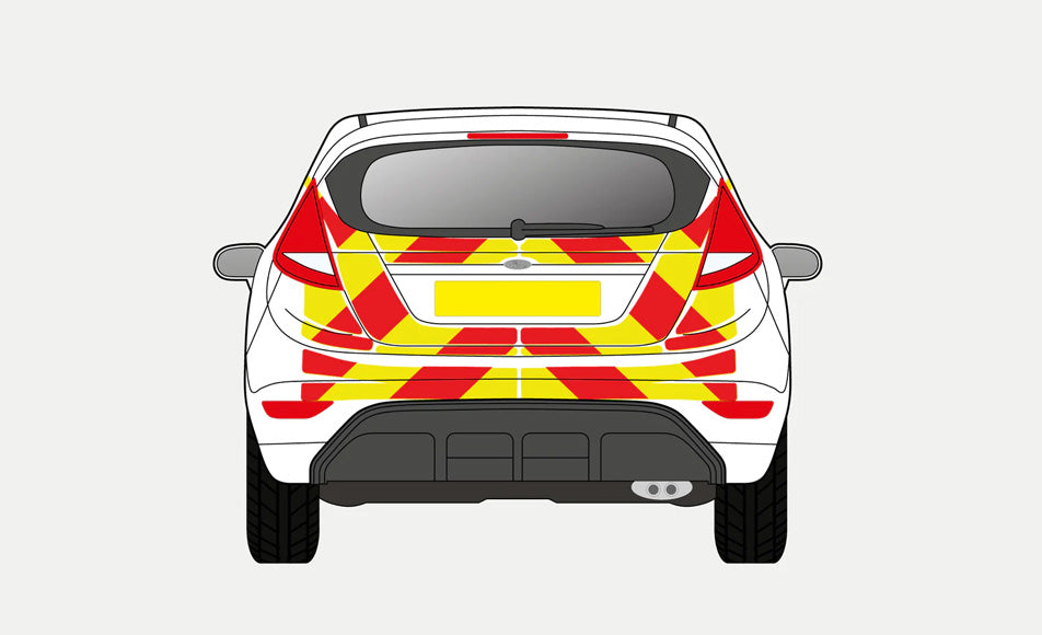 Ford Fiesta 2008-2018 Chevrons