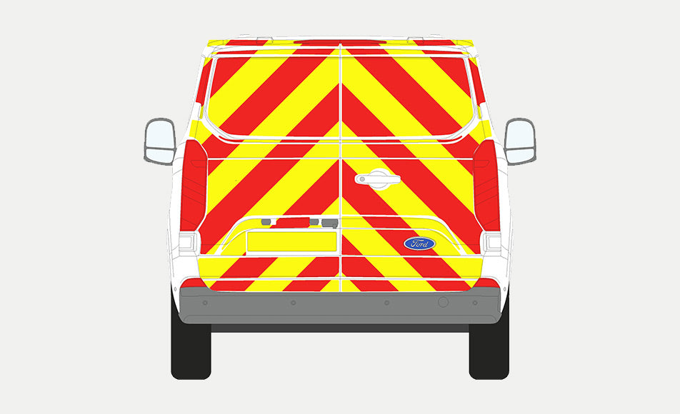 Ford Transit Custom 2023+ Chevrons